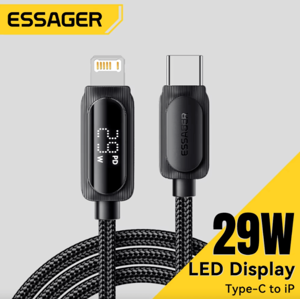 Essager-Cable USB tipo C para iPhone