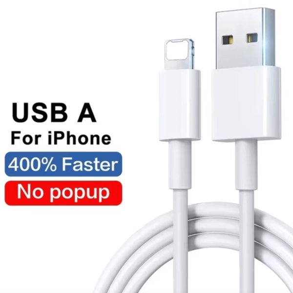 Cable USB A - C tipo C carga para iPhone - Imagen 2